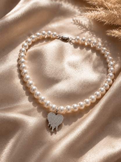 Amora Pearl Anklet